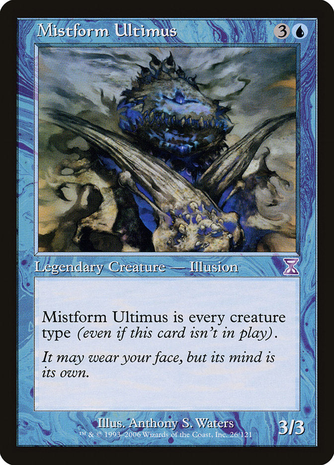 Mistform Ultimus [Time Spiral Timeshifted] | Card Merchant Takapuna