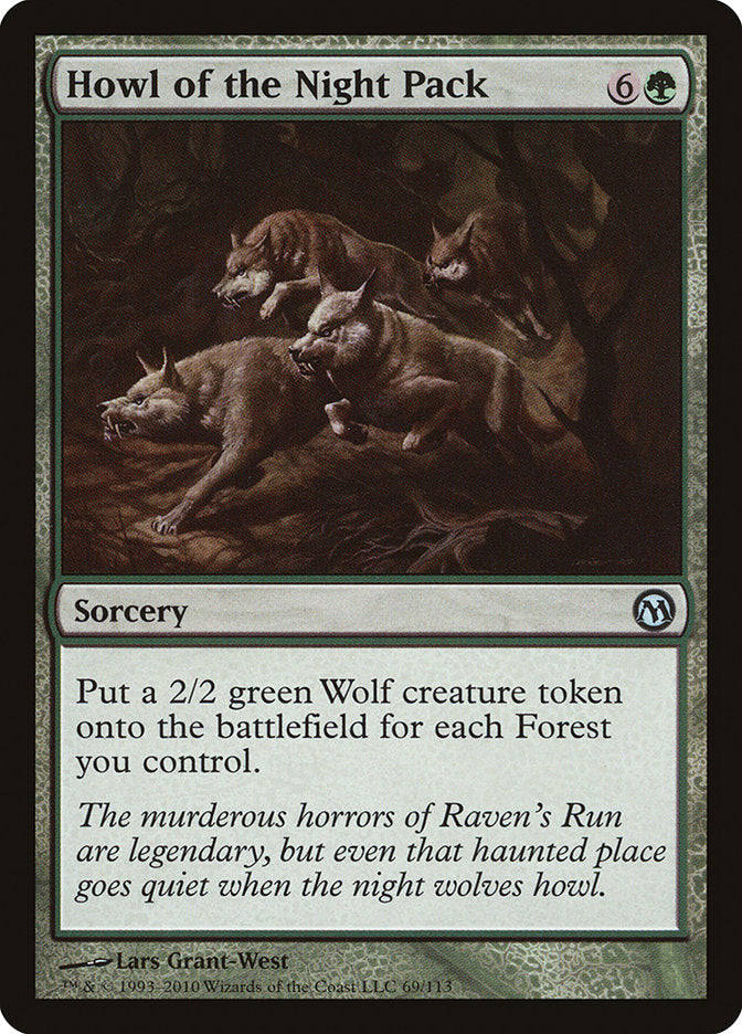 Howl of the Night Pack [Duels of the Planeswalkers] | Card Merchant Takapuna