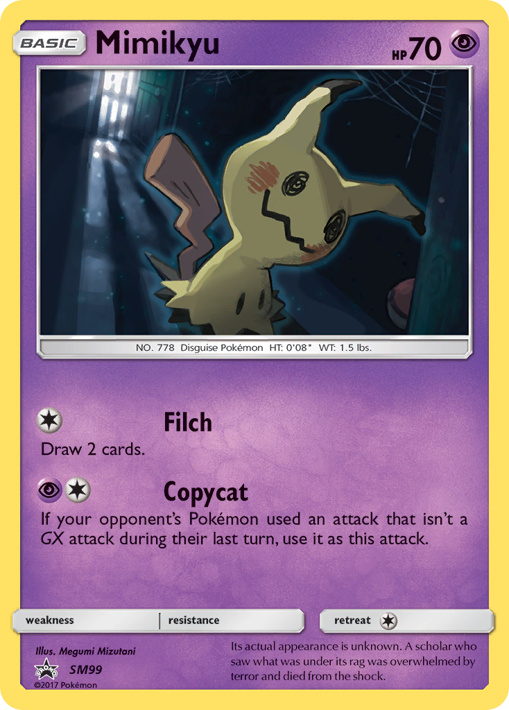 Mimikyu (SM99) [Sun & Moon: Black Star Promos] | Card Merchant Takapuna