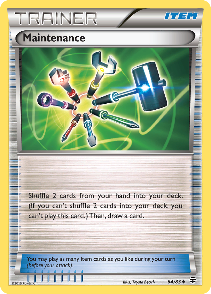 Maintenance (64/83) [XY: Generations] | Card Merchant Takapuna