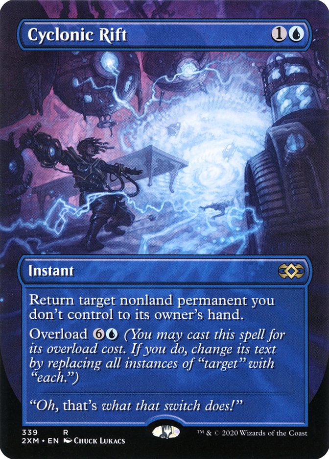 Cyclonic Rift (Toppers) [Double Masters] | Card Merchant Takapuna