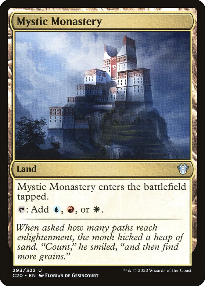 Mystic Monastery [Commander 2020] | Card Merchant Takapuna