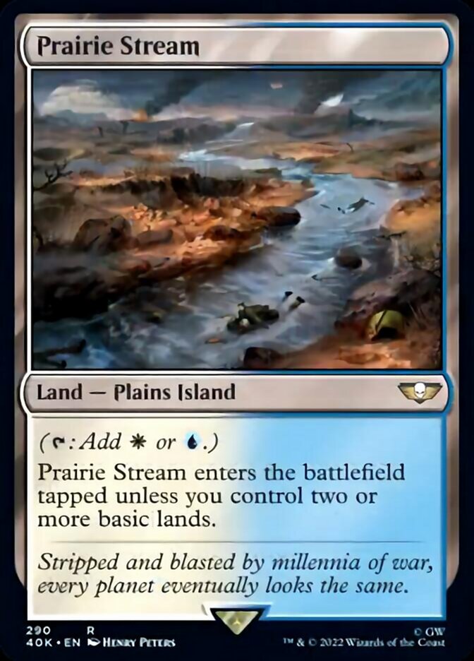 Prairie Stream [Warhammer 40,000] | Card Merchant Takapuna