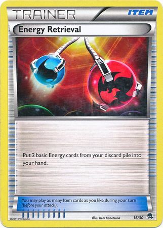 Energy Retrieval (16/30) [Black & White: Trainer Kit - Zoroark] | Card Merchant Takapuna