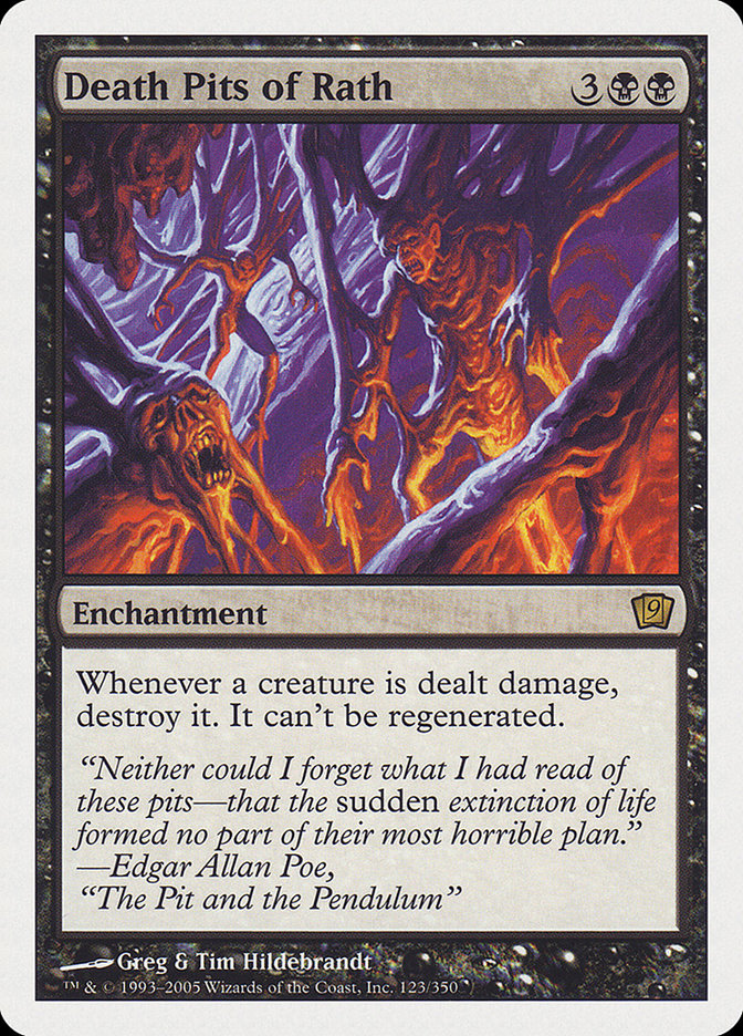 Death Pits of Rath [Ninth Edition] | Card Merchant Takapuna