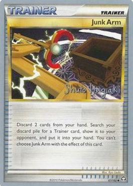 Junk Arm (87/102) (Terraki-Mewtwo - Shuto Itagaki) [World Championships 2012] | Card Merchant Takapuna