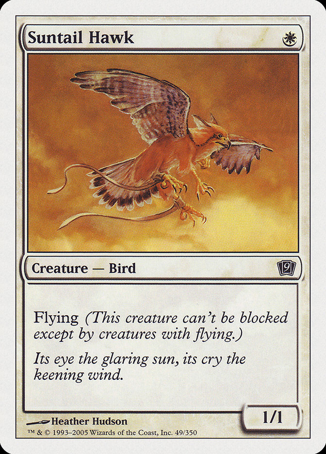 Suntail Hawk [Ninth Edition] | Card Merchant Takapuna