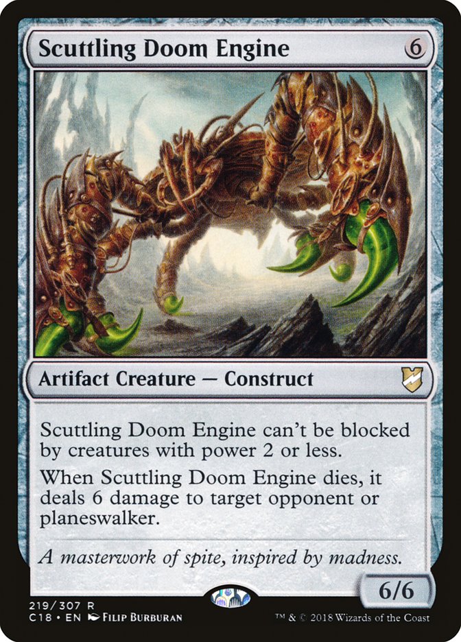 Scuttling Doom Engine [Commander 2018] | Card Merchant Takapuna