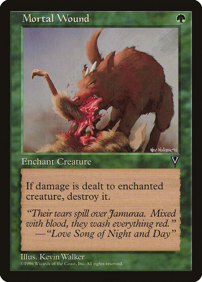 Mortal Wound [Visions] | Card Merchant Takapuna
