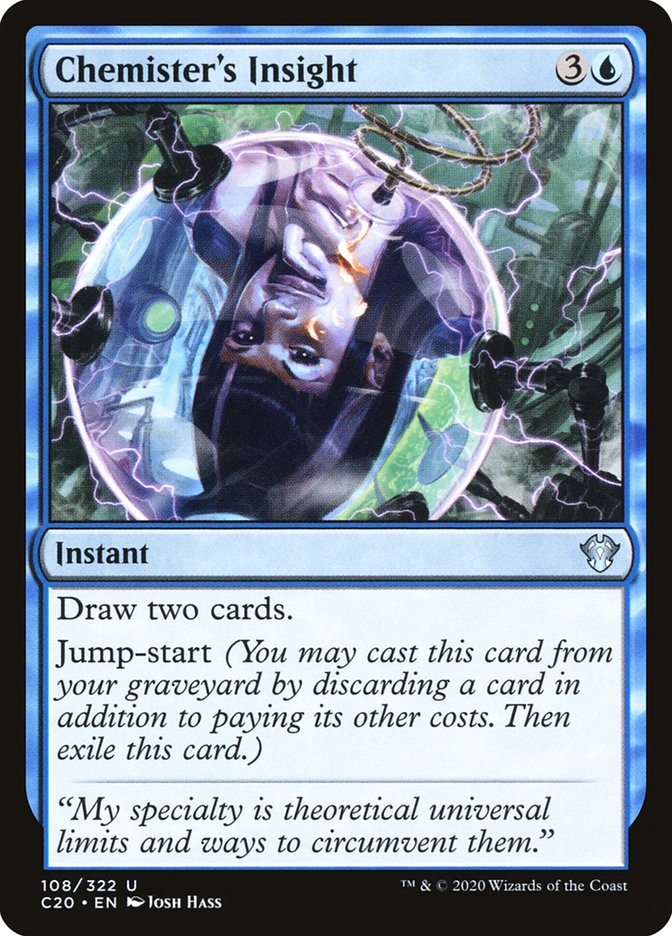 Chemister's Insight [Commander 2020] | Card Merchant Takapuna