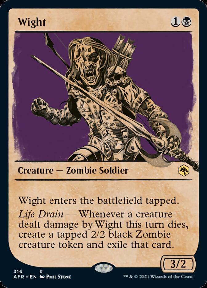 Wight (Showcase) [Dungeons & Dragons: Adventures in the Forgotten Realms] | Card Merchant Takapuna