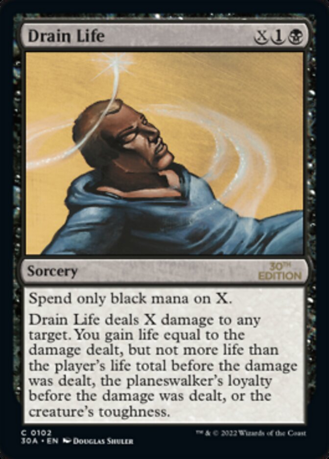 Drain Life [30th Anniversary Edition] | Card Merchant Takapuna
