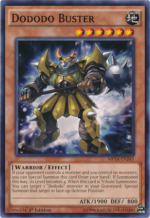 Dododo Buster [MP14-EN245] Common | Card Merchant Takapuna
