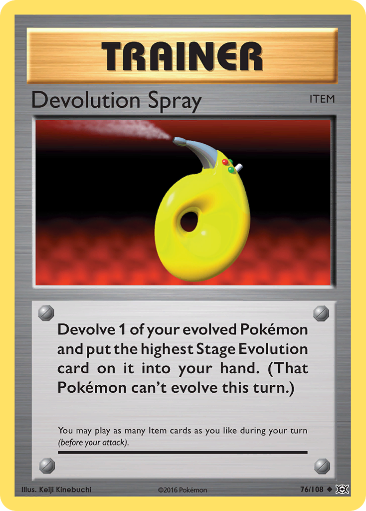 Devolution Spray (76/108) [XY: Evolutions] | Card Merchant Takapuna
