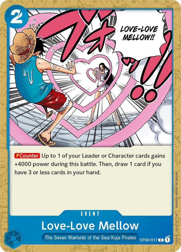 Love-Love Mellow [Starter Deck: The Seven Warlords of The Sea] | Card Merchant Takapuna
