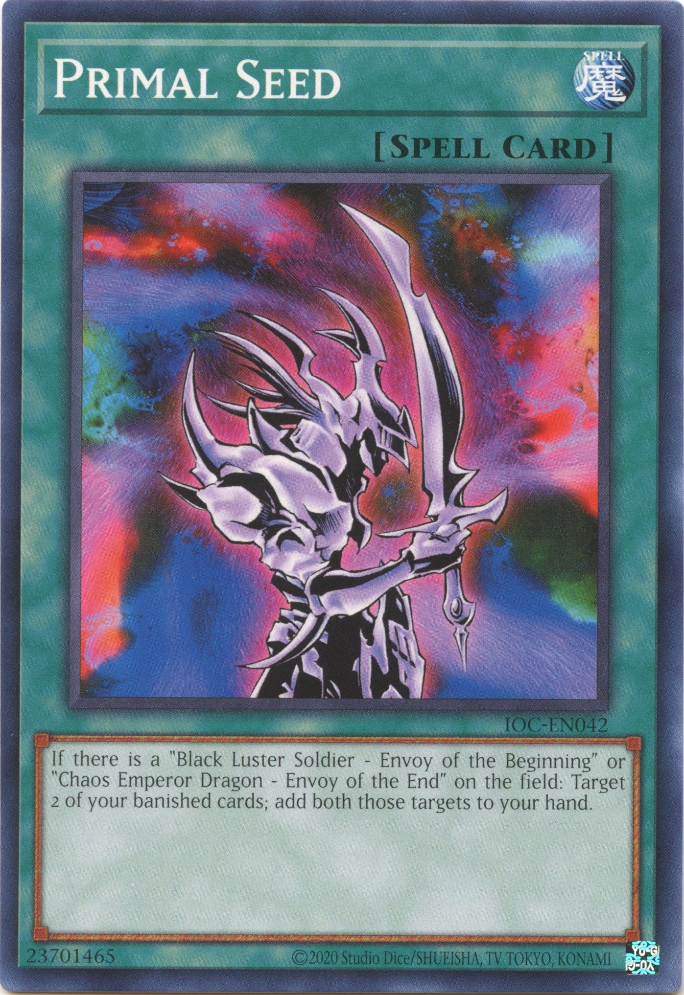 Primal Seed (25th Anniversary) [IOC-EN042] Common | Card Merchant Takapuna