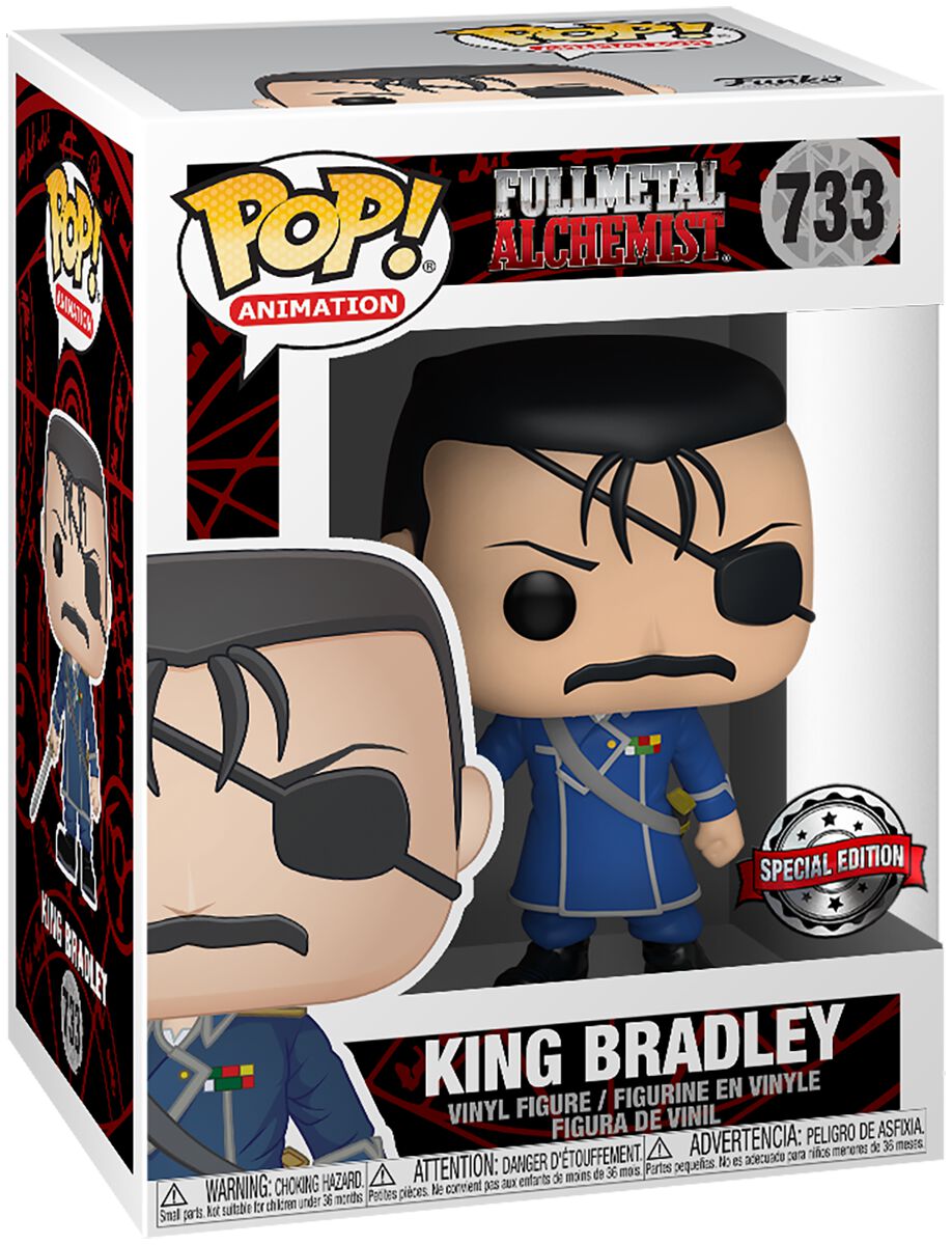 Fullmetal Alchemist - King Bradley Pop! 733 | Card Merchant Takapuna