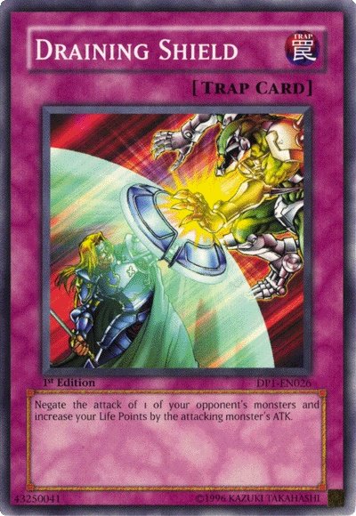 Draining Shield [DP1-EN026] Common | Card Merchant Takapuna
