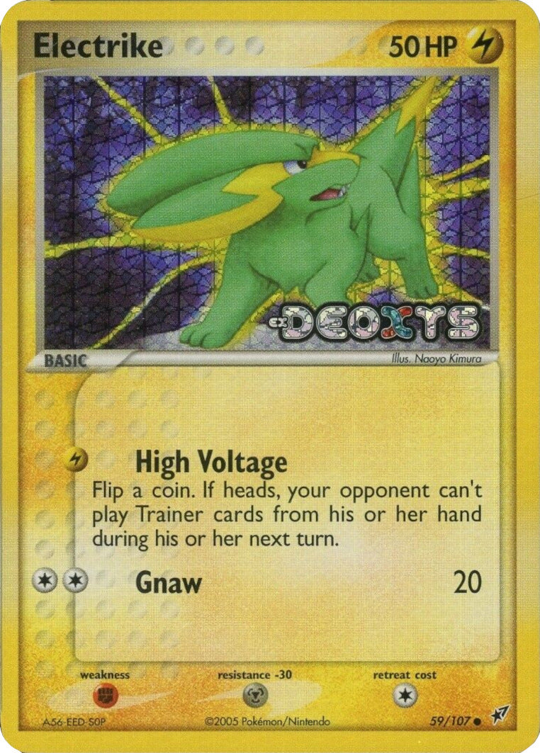 Electrike (59/107) (Stamped) [EX: Deoxys] | Card Merchant Takapuna