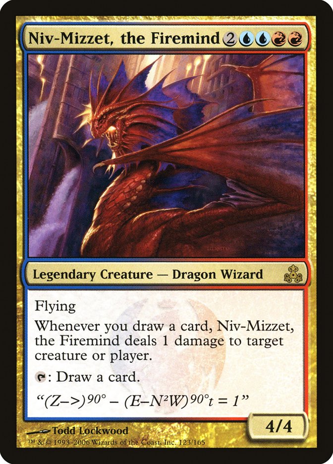 Niv-Mizzet, the Firemind [Guildpact] | Card Merchant Takapuna