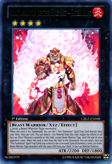 Brotherhood of the Fire Fist - Tiger King [CBLZ-EN048] Ultra Rare | Card Merchant Takapuna