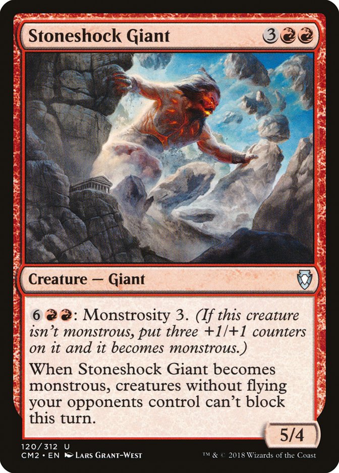 Stoneshock Giant [Commander Anthology Volume II] | Card Merchant Takapuna