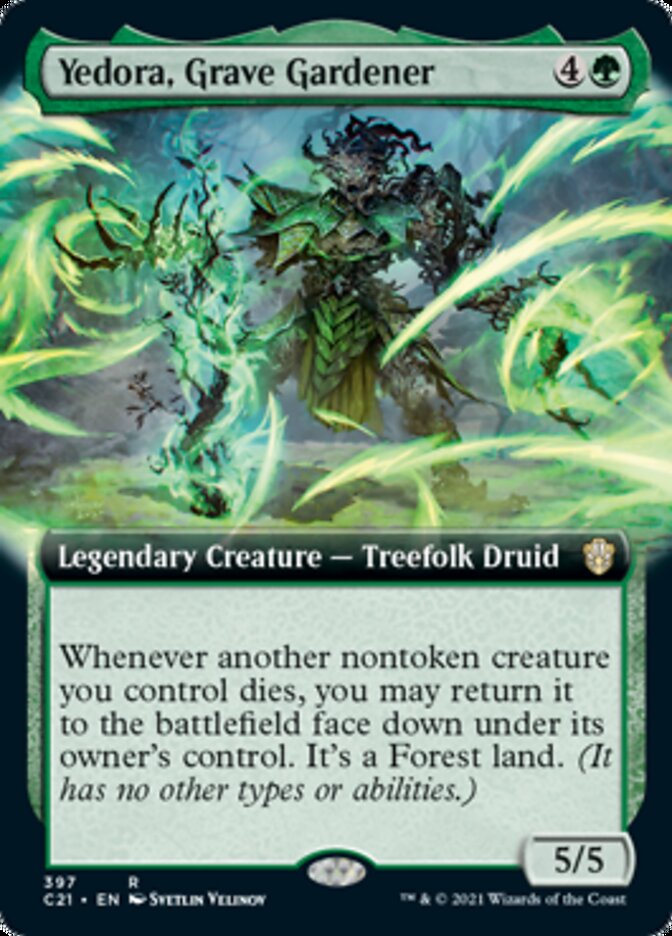 Yedora, Grave Gardener (Extended Art) [Commander 2021] | Card Merchant Takapuna