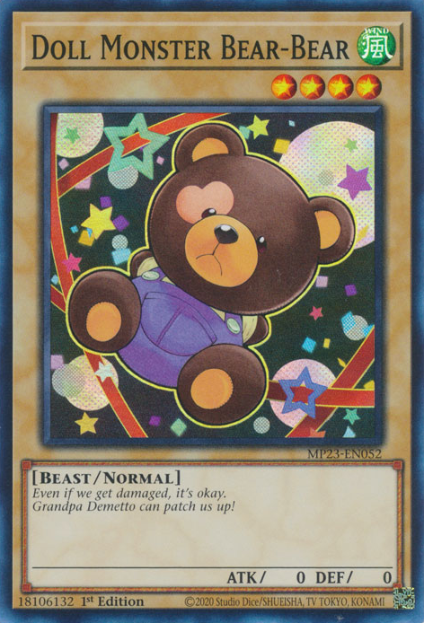 Doll Monster Bear-Bear [MP23-EN052] Super Rare | Card Merchant Takapuna
