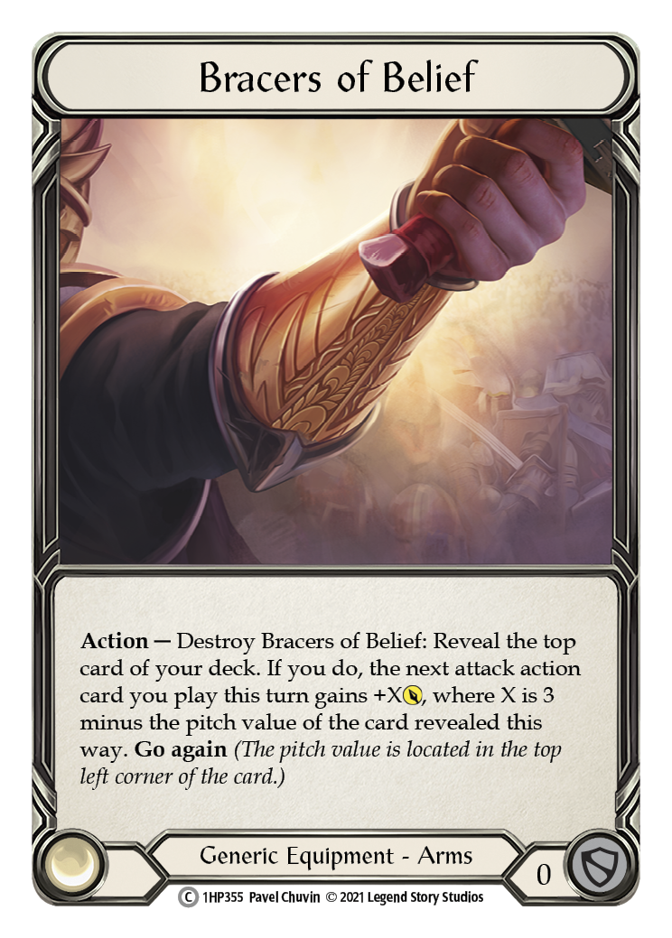 Bracers of Belief [1HP355] (History Pack 1) | Card Merchant Takapuna