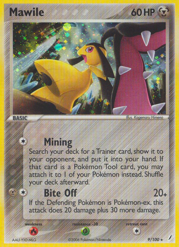 Mawile (9/100) [EX: Crystal Guardians] | Card Merchant Takapuna