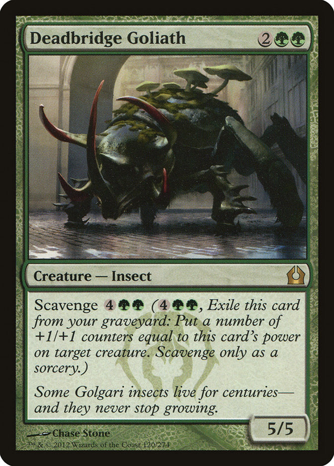 Deadbridge Goliath [Return to Ravnica] | Card Merchant Takapuna