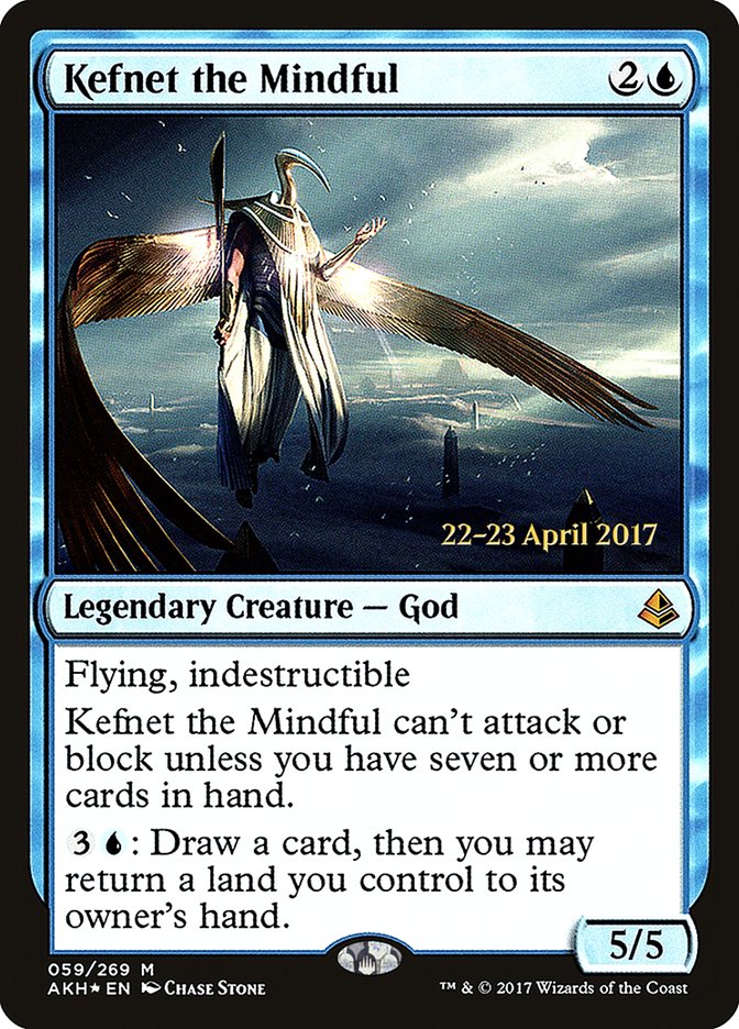 Kefnet the Mindful [Amonkhet Prerelease Promos] | Card Merchant Takapuna