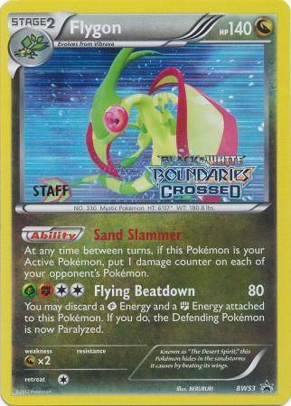Flygon (BW53) (Staff Prerelease Promo) [Black & White: Black Star Promos] | Card Merchant Takapuna