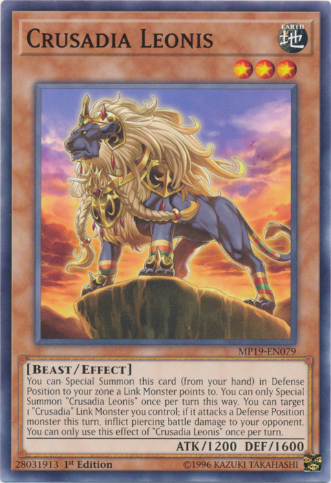 Crusadia Leonis [MP19-EN079] Common | Card Merchant Takapuna