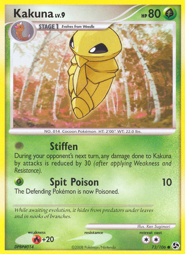 Kakuna (73/106) [Diamond & Pearl: Great Encounters] | Card Merchant Takapuna
