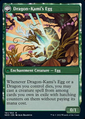 The Dragon-Kami Reborn // Dragon-Kami's Egg [Kamigawa: Neon Dynasty] | Card Merchant Takapuna
