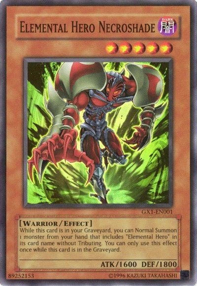 Elemental Hero Necroshade [GX1-EN001] Super Rare | Card Merchant Takapuna