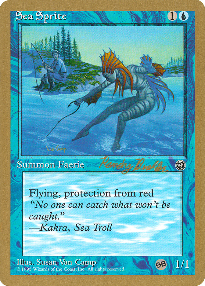 Sea Sprite (Randy Buehler) (SB) [World Championship Decks 1998] | Card Merchant Takapuna