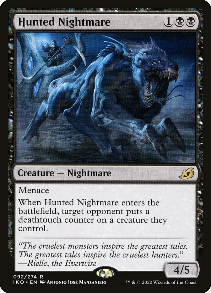 Hunted Nightmare [Ikoria: Lair of Behemoths] | Card Merchant Takapuna