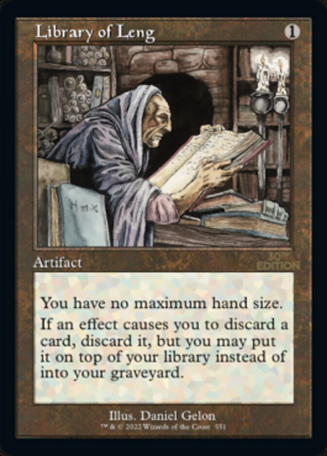 Library of Leng (Retro) [30th Anniversary Edition] | Card Merchant Takapuna