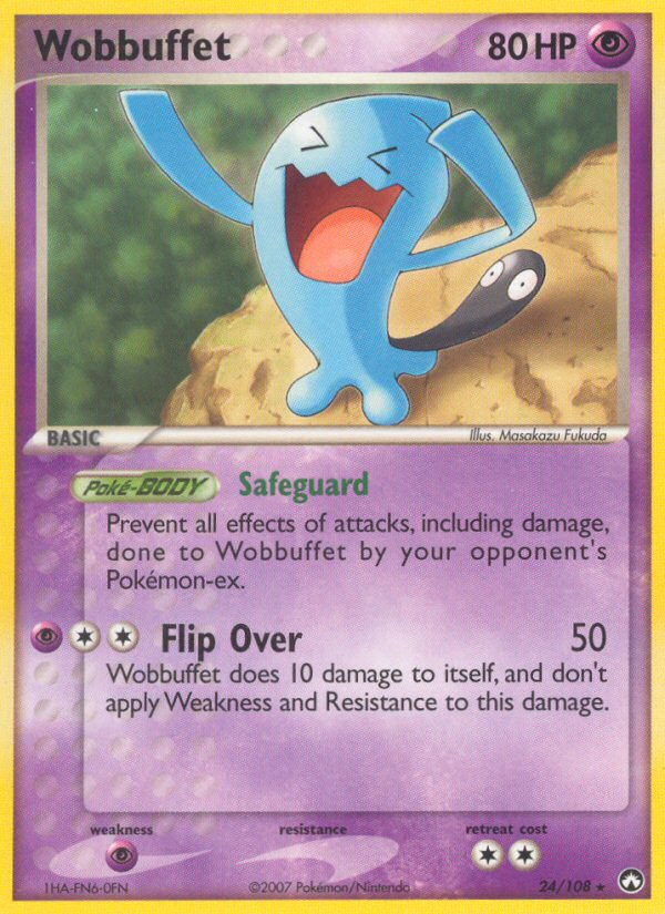 Wobbuffet (24/108) [EX: Power Keepers] | Card Merchant Takapuna