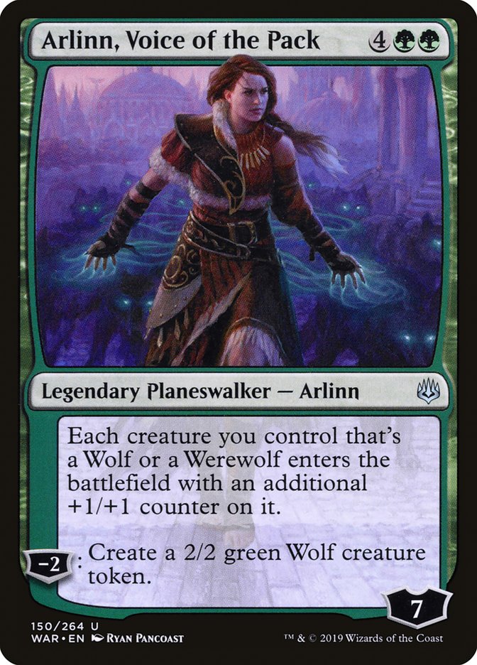 Arlinn, Voice of the Pack [War of the Spark] | Card Merchant Takapuna