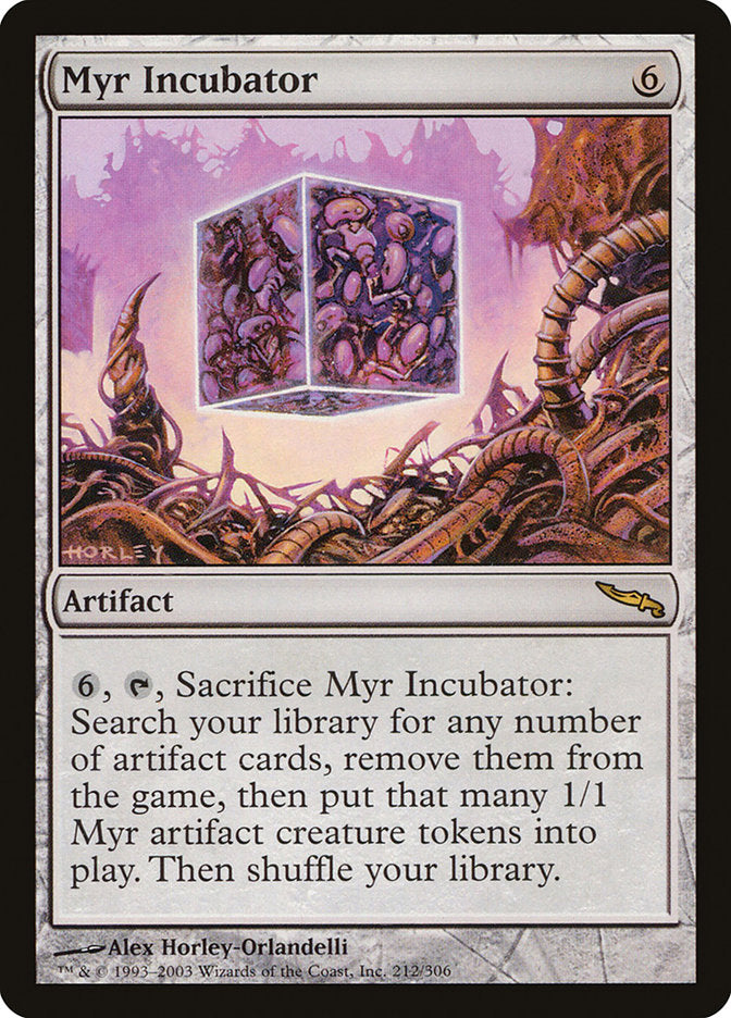 Myr Incubator [Mirrodin] | Card Merchant Takapuna