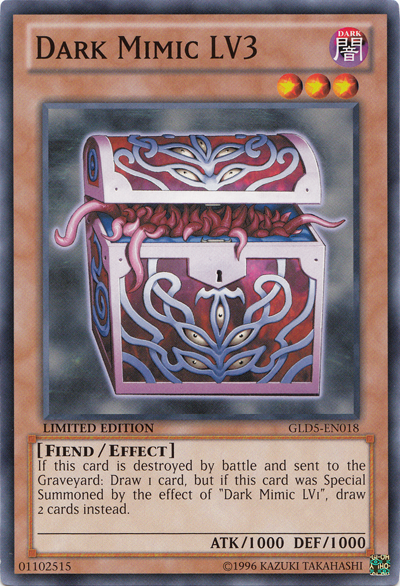 Dark Mimic LV3 [GLD5-EN018] Common | Card Merchant Takapuna