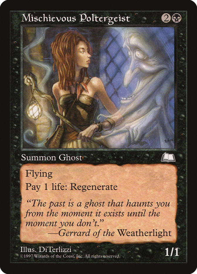Mischievous Poltergeist [Weatherlight] | Card Merchant Takapuna