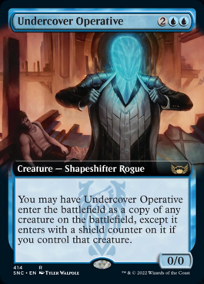 Undercover Operative (Extended Art) [Streets of New Capenna] | Card Merchant Takapuna