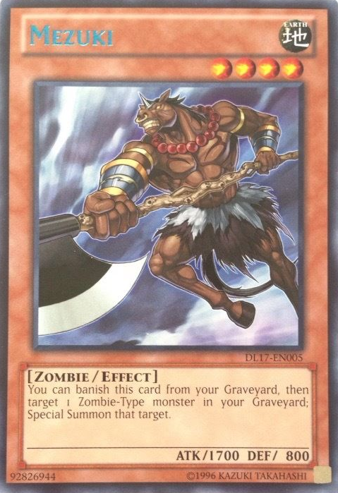 Mezuki (Blue) [DL17-EN005] Rare | Card Merchant Takapuna