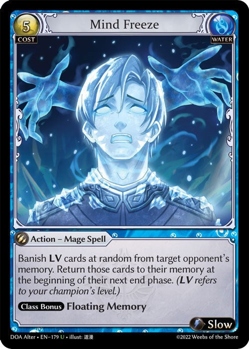 Mind Freeze (179) [Dawn of Ashes: Alter Edition] | Card Merchant Takapuna