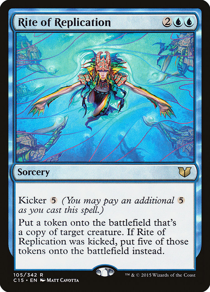Rite of Replication [Commander 2015] | Card Merchant Takapuna