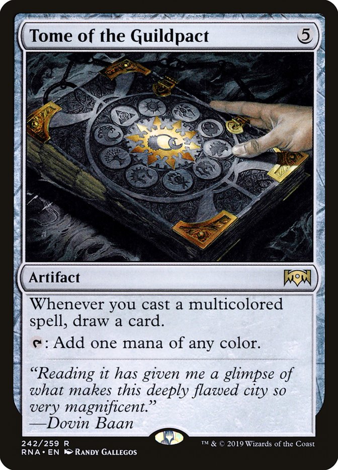 Tome of the Guildpact [Ravnica Allegiance] | Card Merchant Takapuna